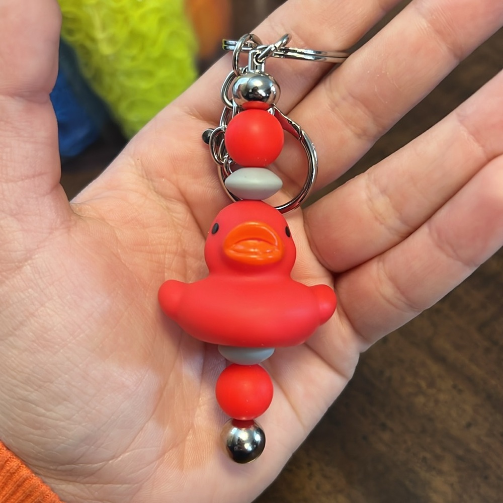 Handmade Duck Keychain - Picture 2 of 3